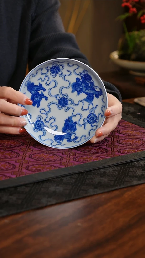 【闪购商品】杯子ys狮子绣球壶承