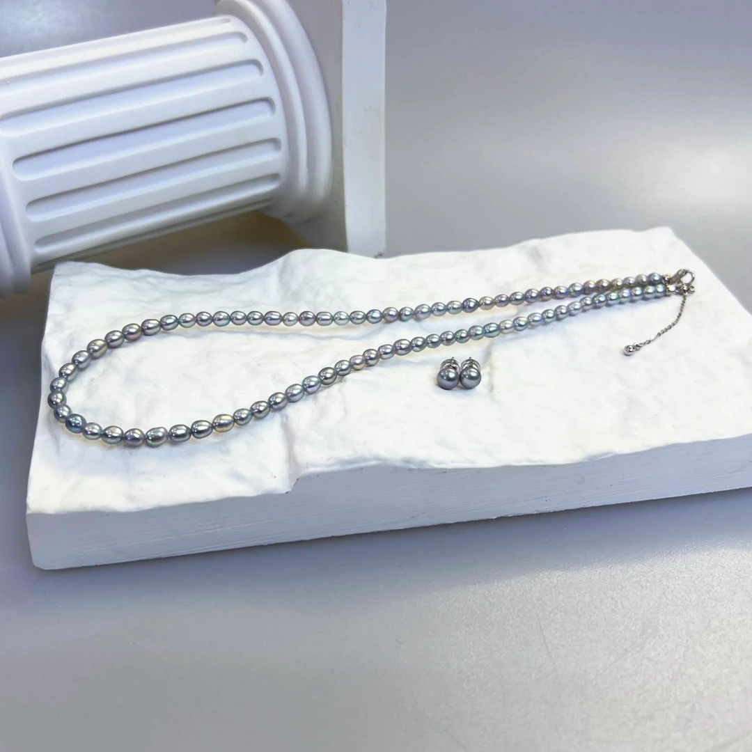 【老蚌头珠宝】精致百搭珍珠项链（天然珍珠多样性发货）