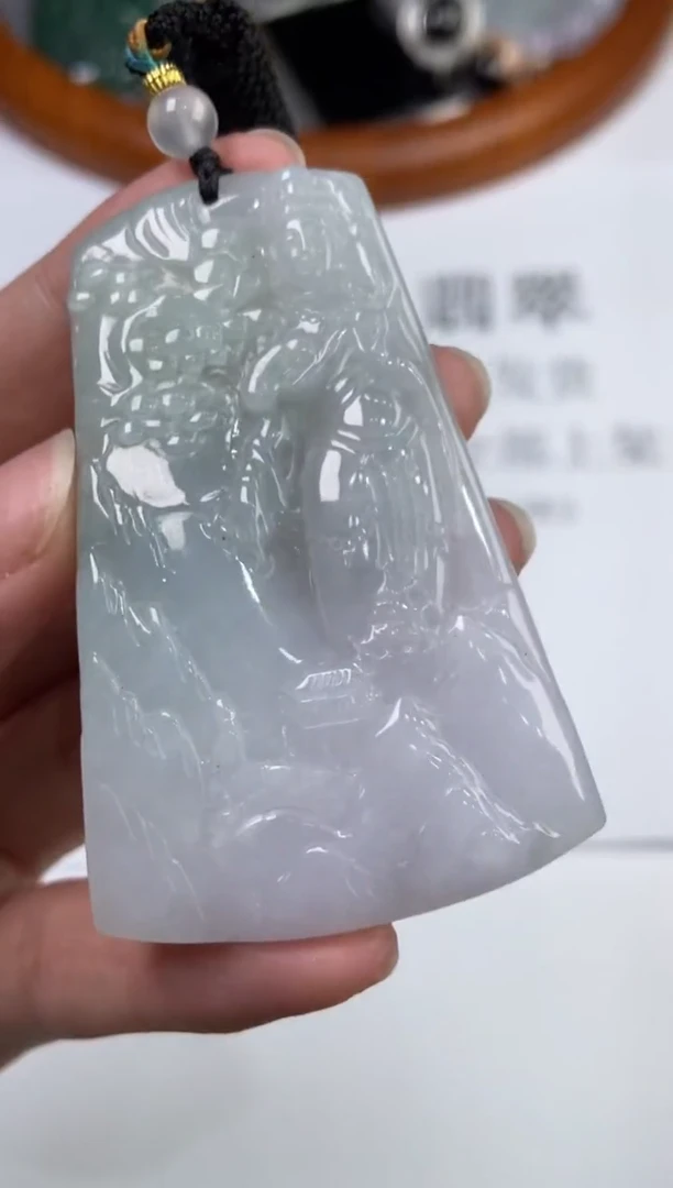 翡翠挂件未镶嵌322458