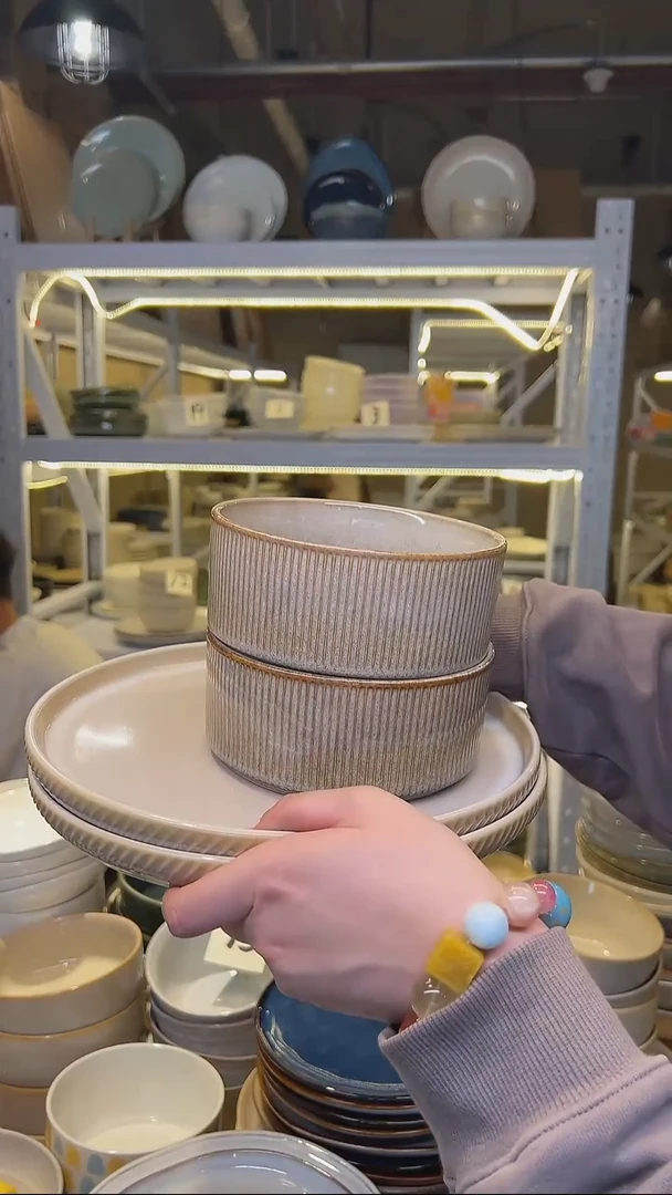瓷28高温釉下彩陶瓷餐具