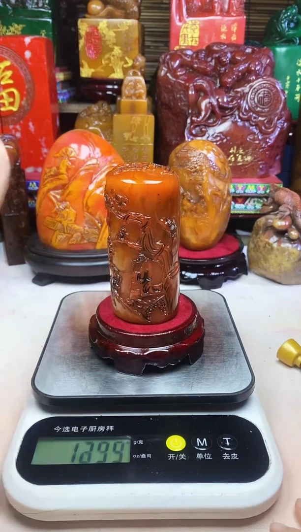 寿山石印石纯天然篆刻石料