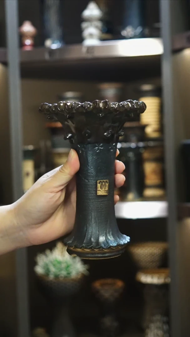 泰国进口手工花盆个性创意花盆