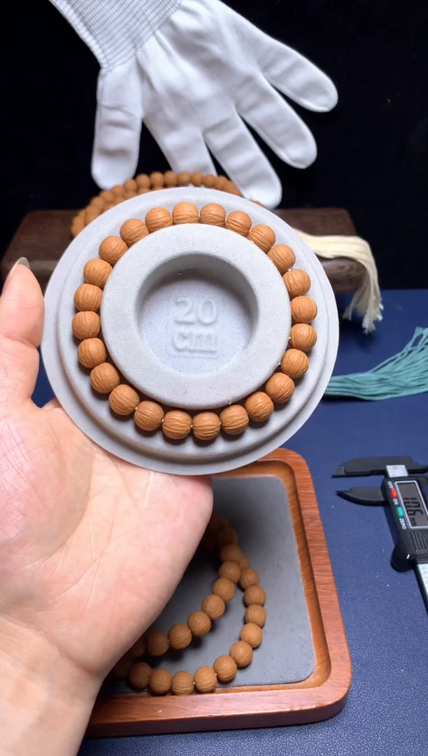 猴头核桃手串10精修凤羽