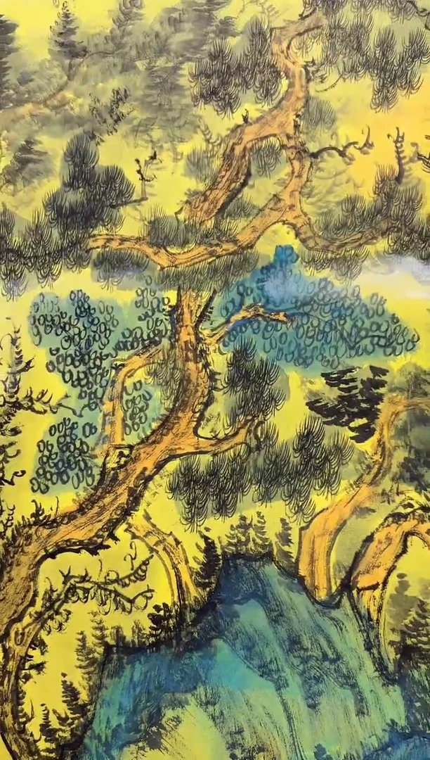 国画秦燕格国画手绘作品Y49