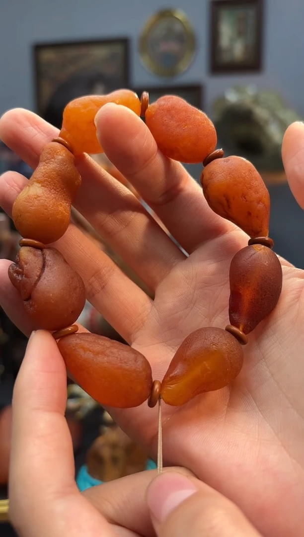 手串琥珀未镶嵌手串
