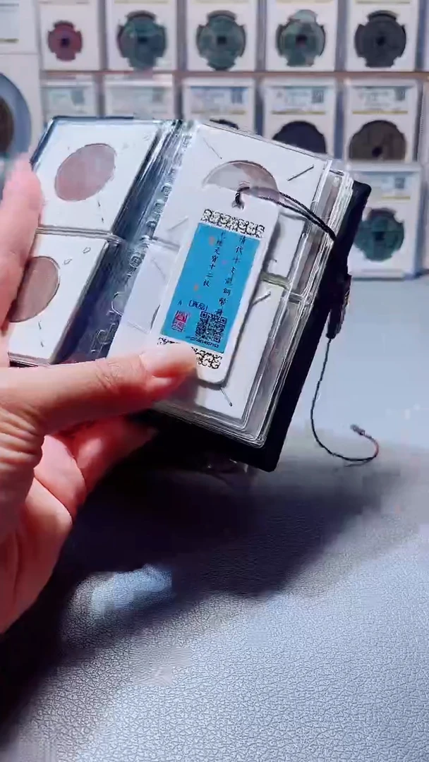 铜A650闻德光绪元宝12枚册(柏杨)