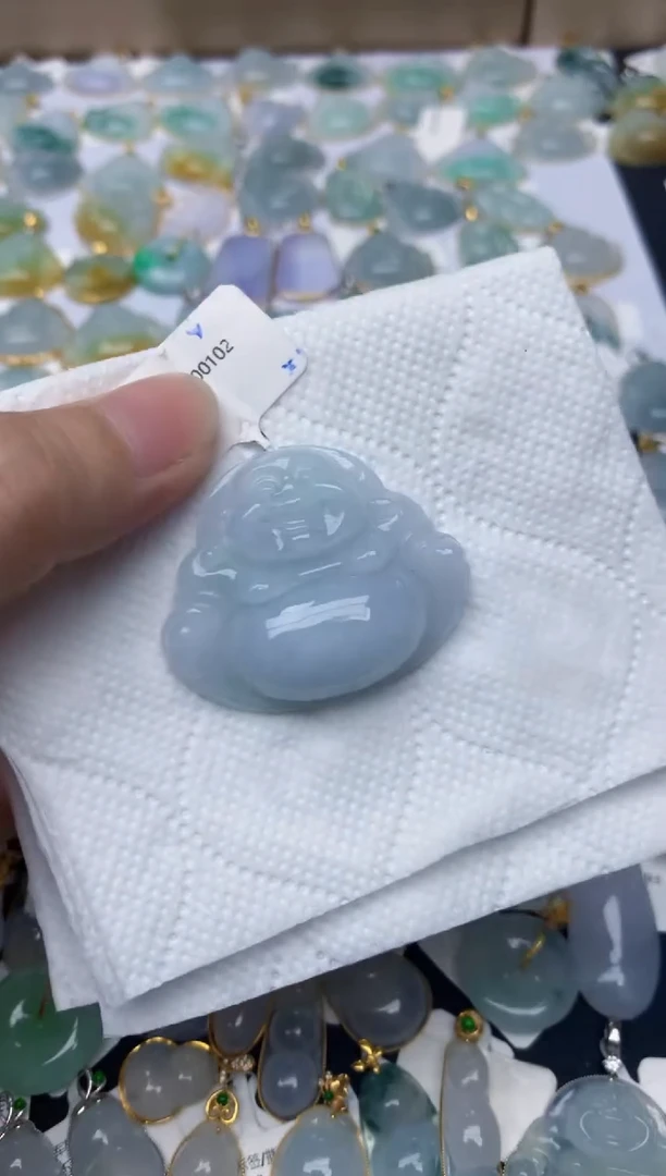 翡翠未镶嵌颈饰天然A货翡翠