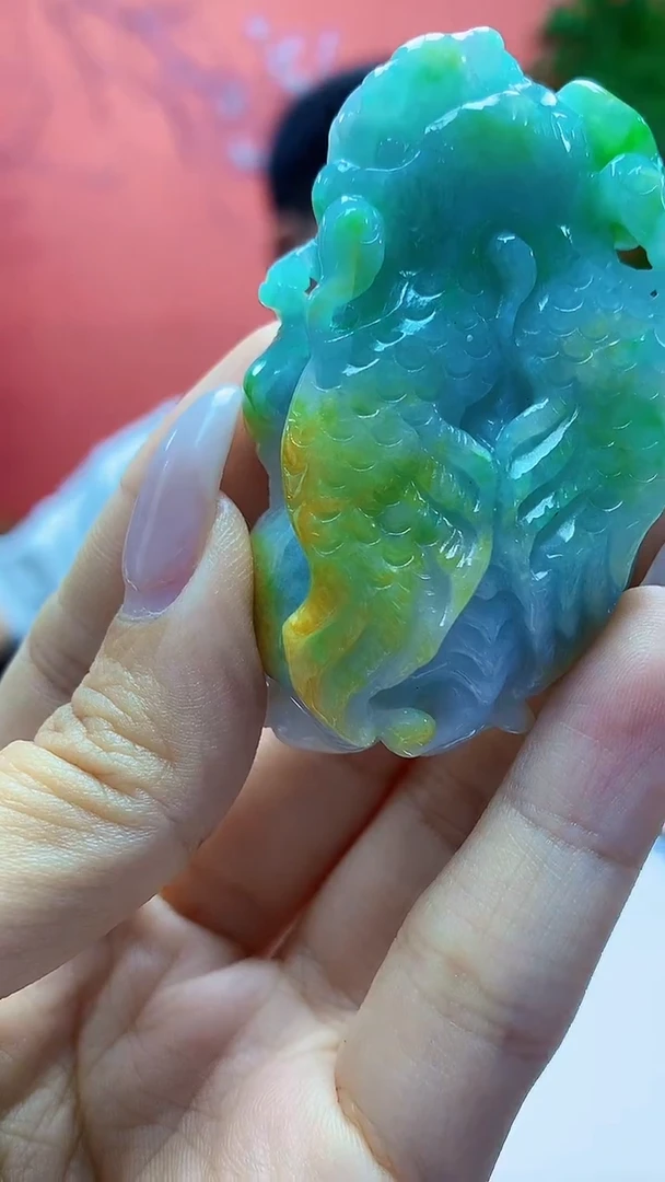 未镶嵌定制翡翠4917ty-毛货挂件72