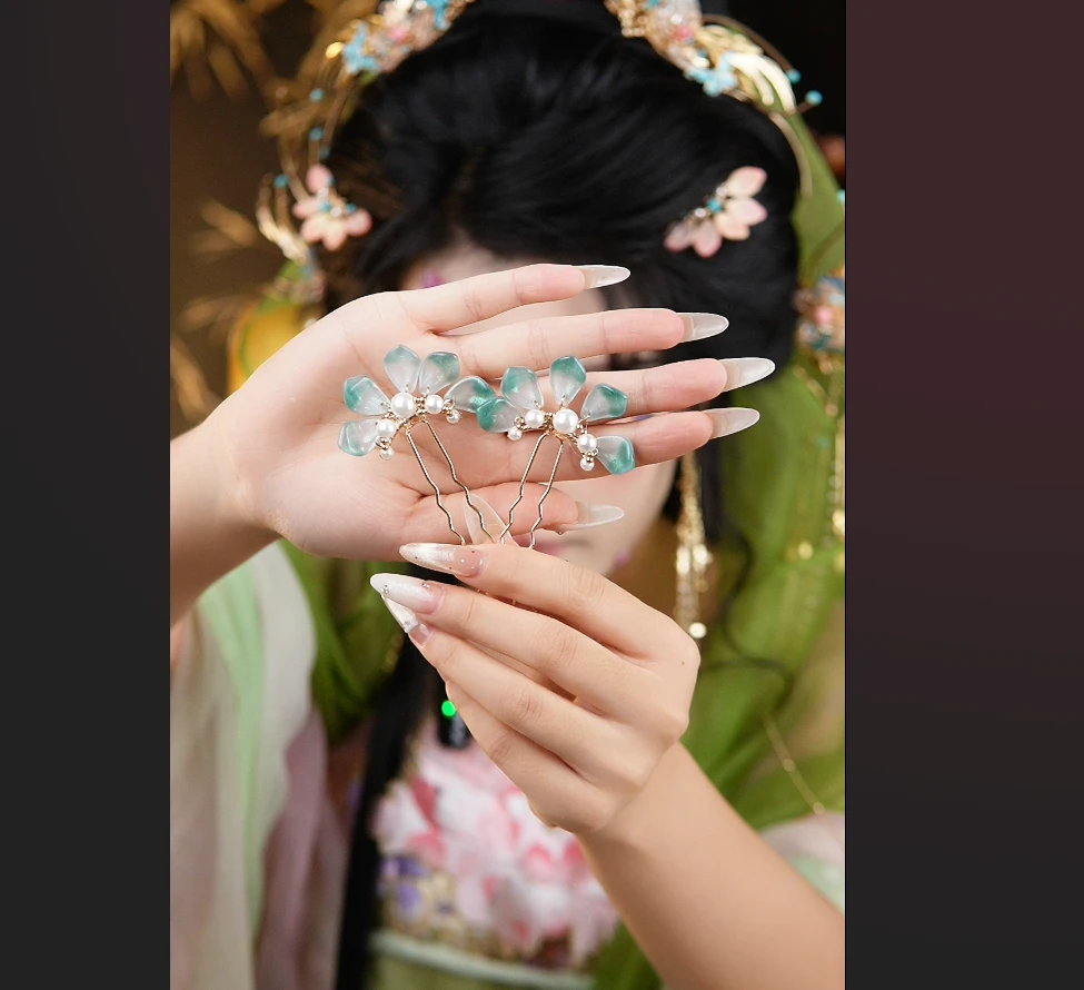 晚棠司司原创古风汉服首饰饰品发饰首饰发钗