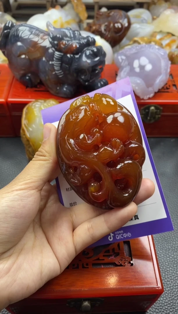 未镶嵌手把玛瑙/玉髓庭*00