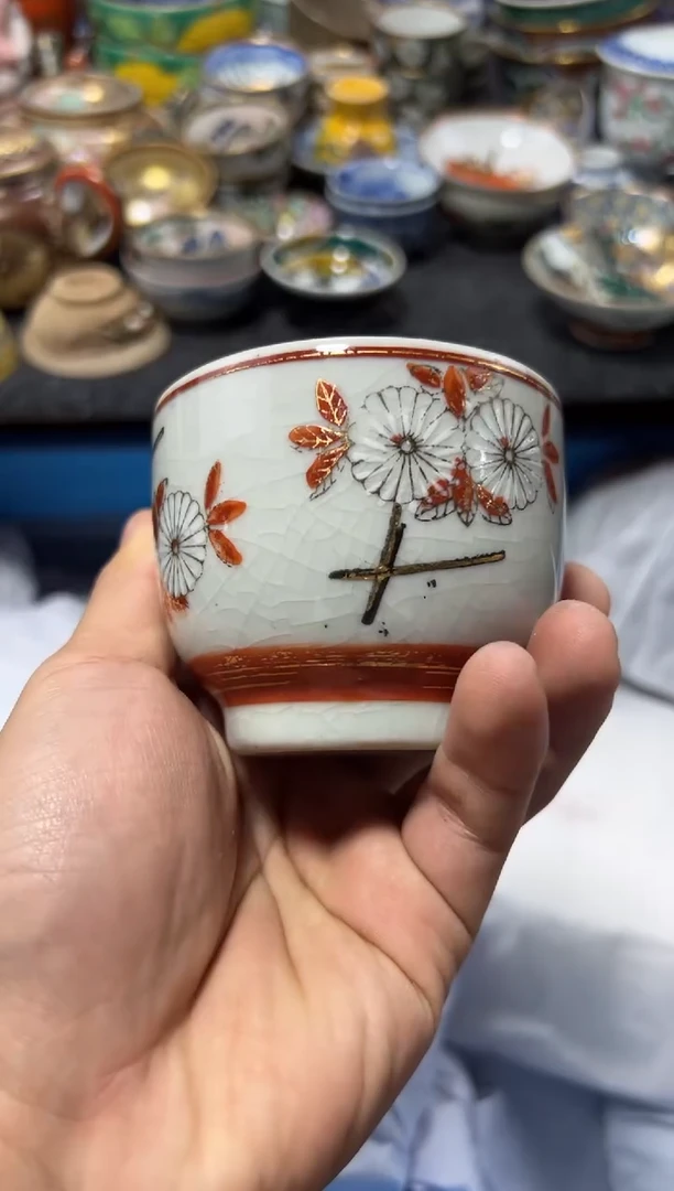 瓷片在****?夏目海外回流瓷器中古品。