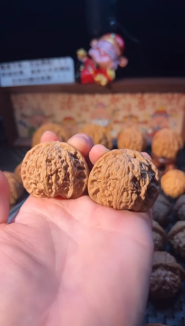 把件文玩核桃白狮子42