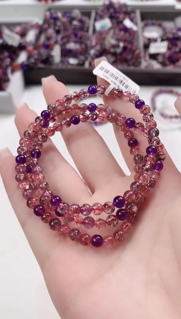 【闪购商品】水晶超七多圈4.8*未镶嵌多人多样性发其一