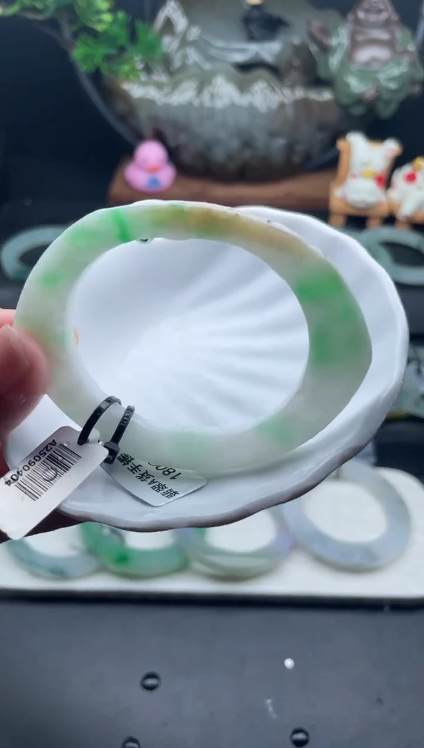 未镶嵌手镯定制翡翠50-57