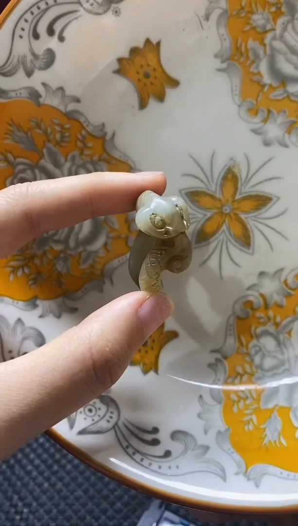 瓷片瓷片 瓷器 摆件 1个