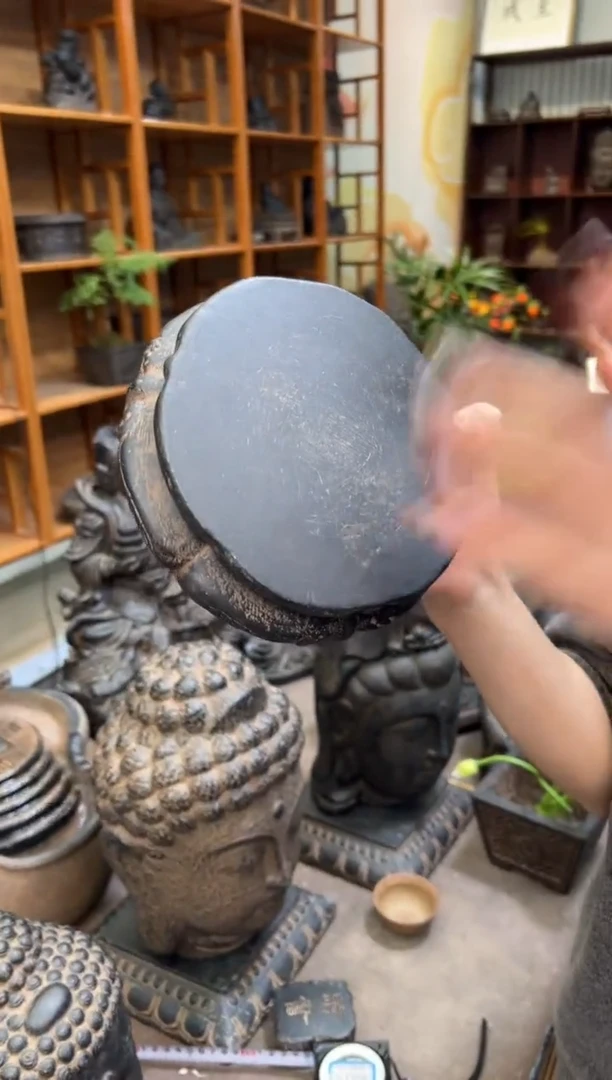 陶土【火山泥】金箍坛底座