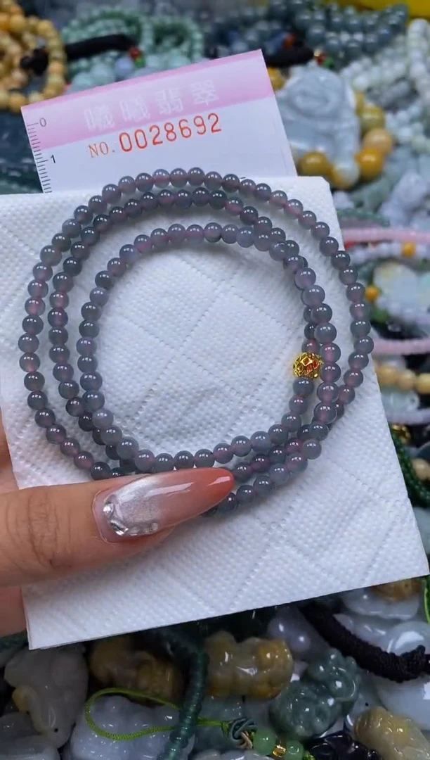 翡翠未镶嵌颈饰闪购0028692