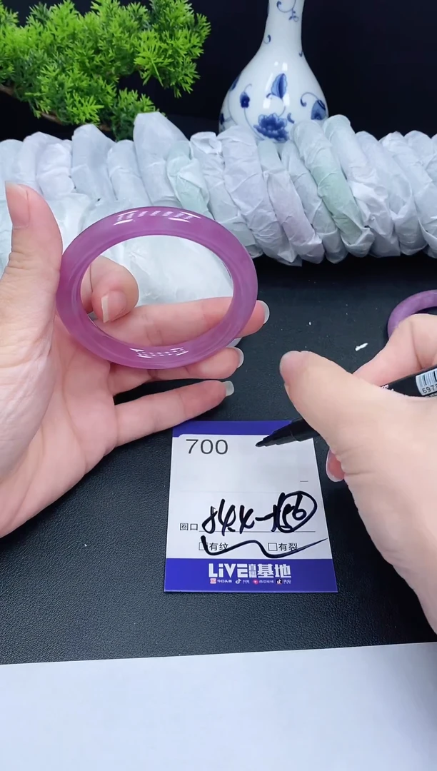 未镶嵌手镯翡翠700