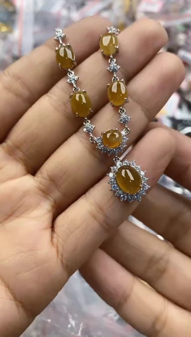 银S925镶嵌戒指翡翠13                 10