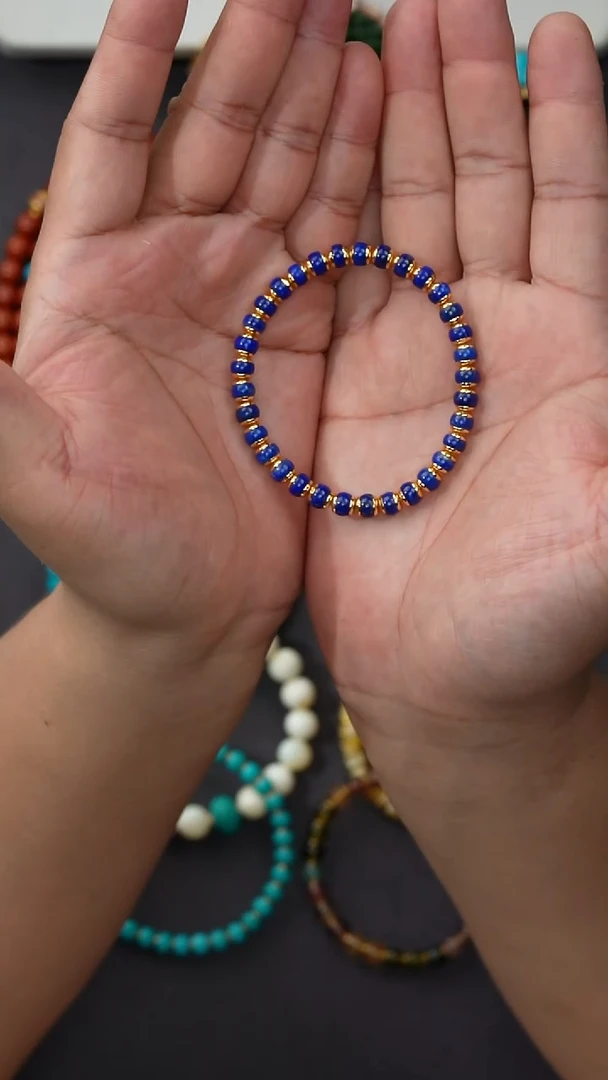 未镶嵌青金石手串青金石手串（多样性发其一）