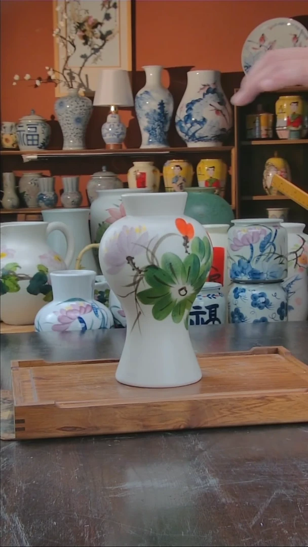 摆件景德镇高档手绘花器