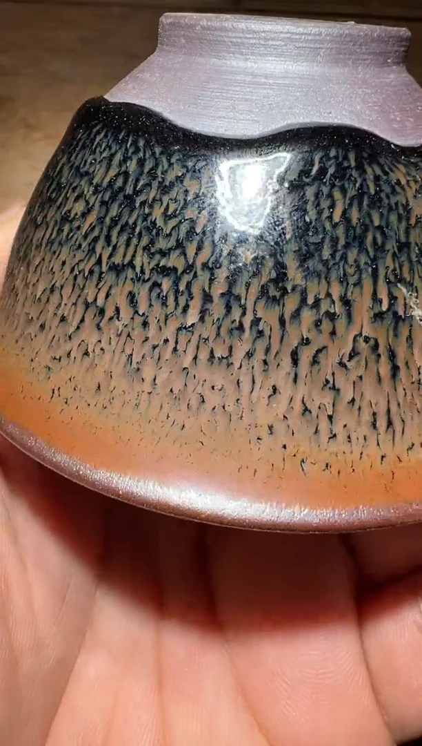 茶盏老表精选柴烧366