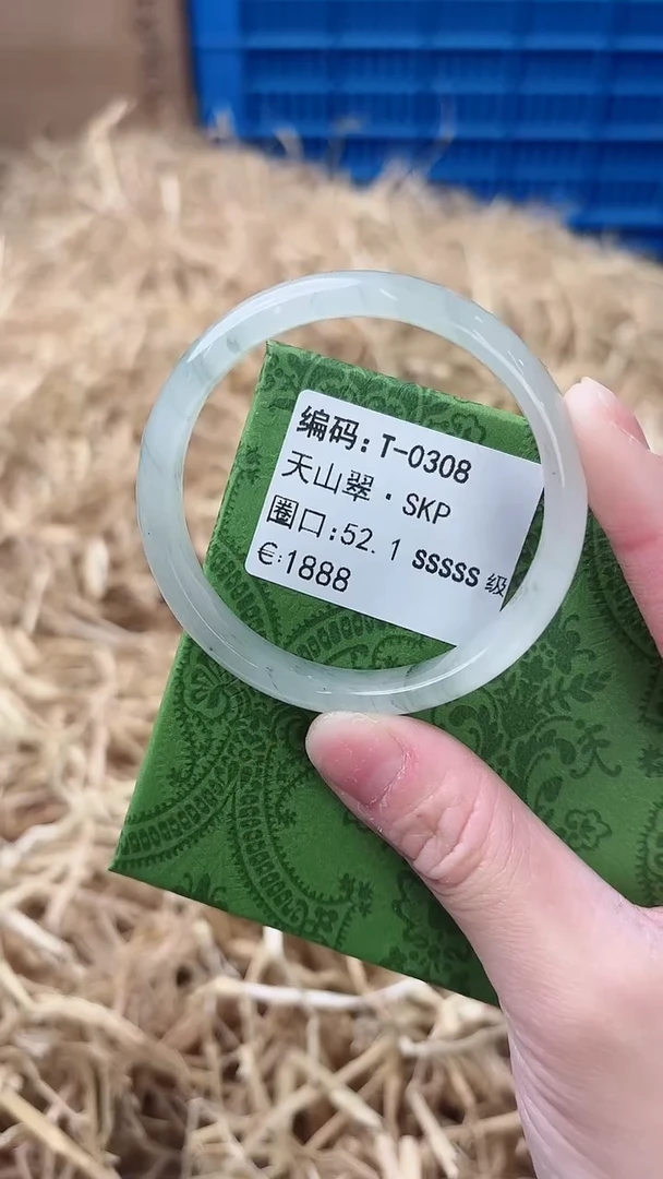 未镶嵌手镯石英质玉T-0308