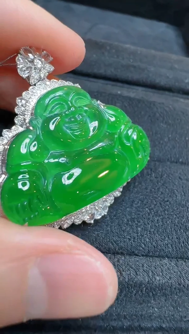 【闪购商品】翡翠吊坠(不含链)18K金镶嵌多样性团购发一件