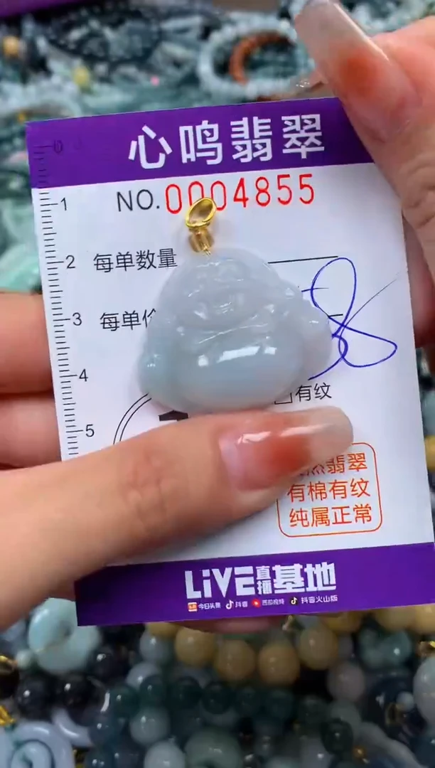 颈饰未镶嵌翡翠闪购004855