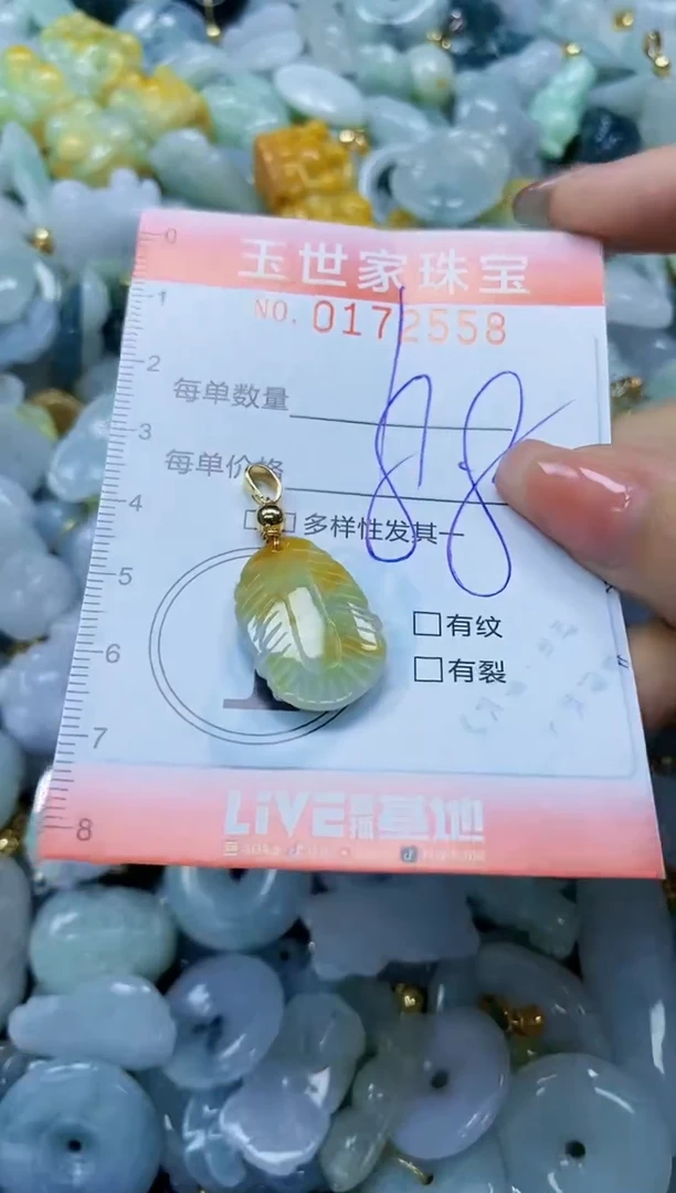 【闪购商品】翡翠颈饰未镶嵌闪购0172558