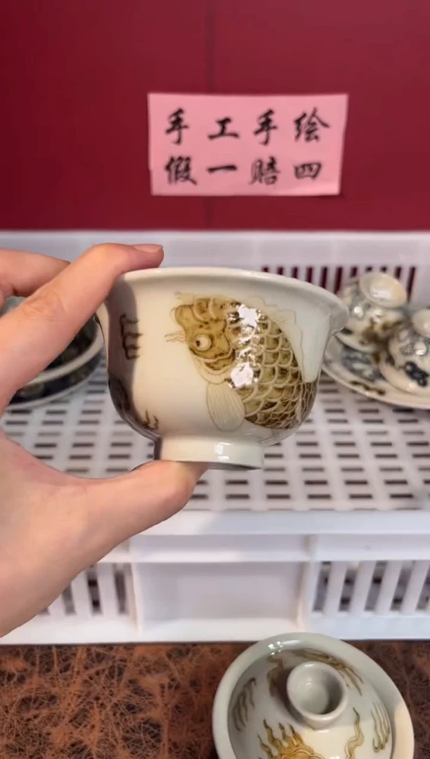 其他景德镇手工手绘微瑕F2200