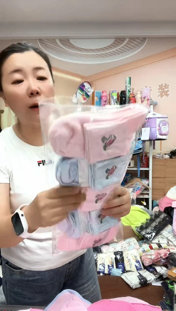 棉类混纺儿童女孩