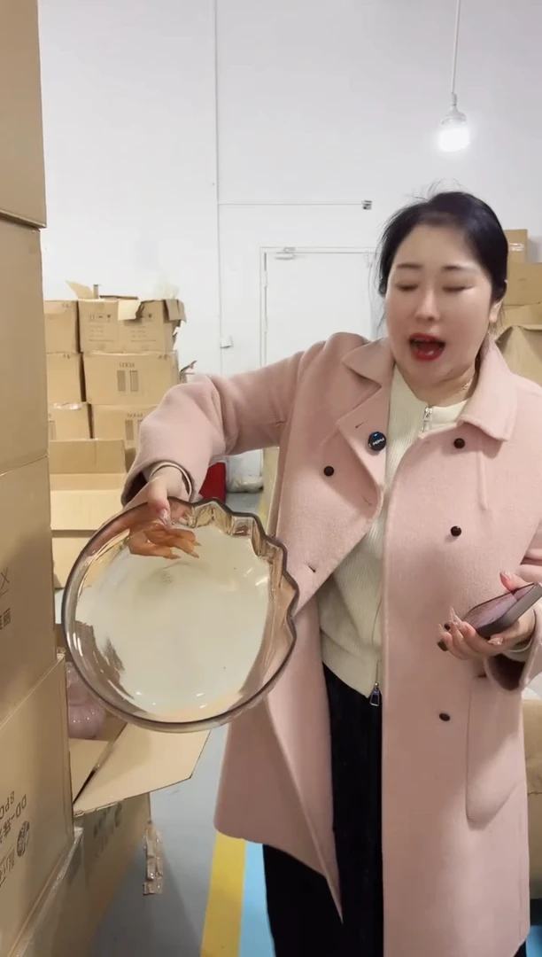 【闪购商品】玻璃花伴你花瓶微瑕-00122