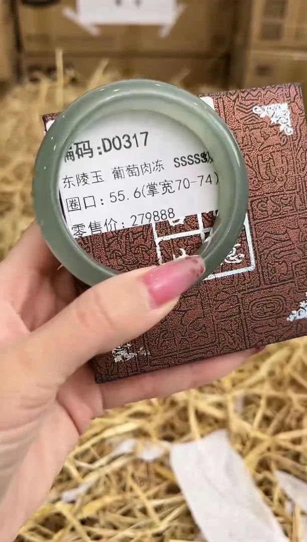 未镶嵌手镯石英质玉D0317