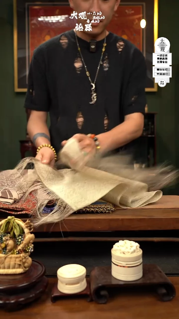 瓷片大观论器茶席