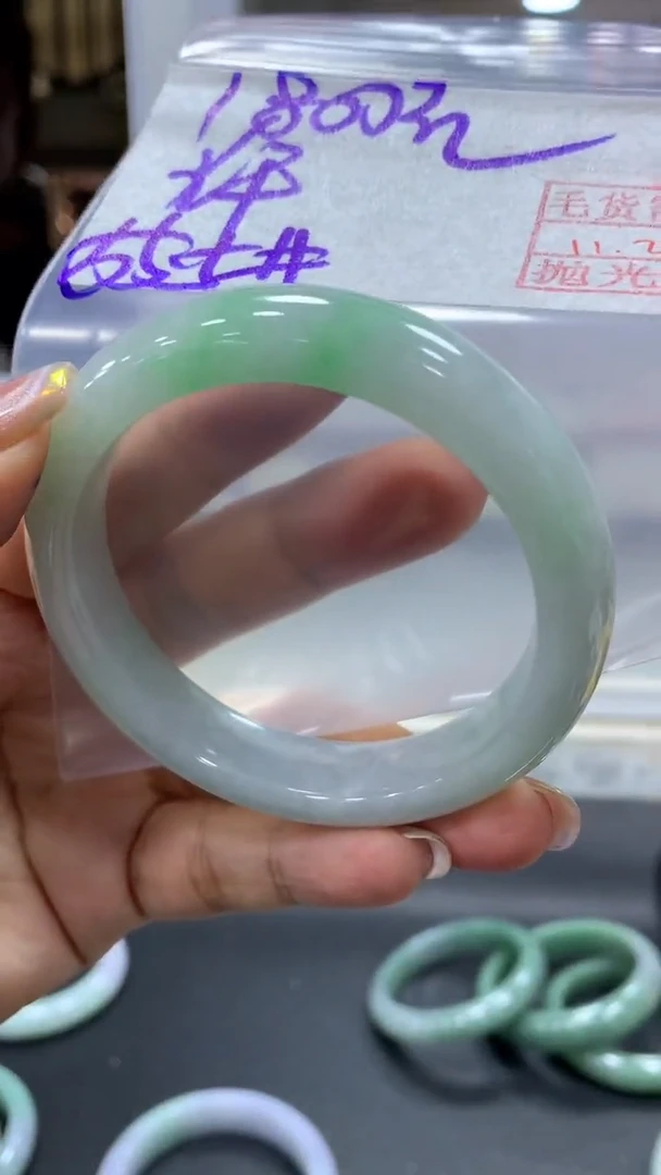 未镶嵌定制翡翠许毛货需精细抛光+拍一发一+58