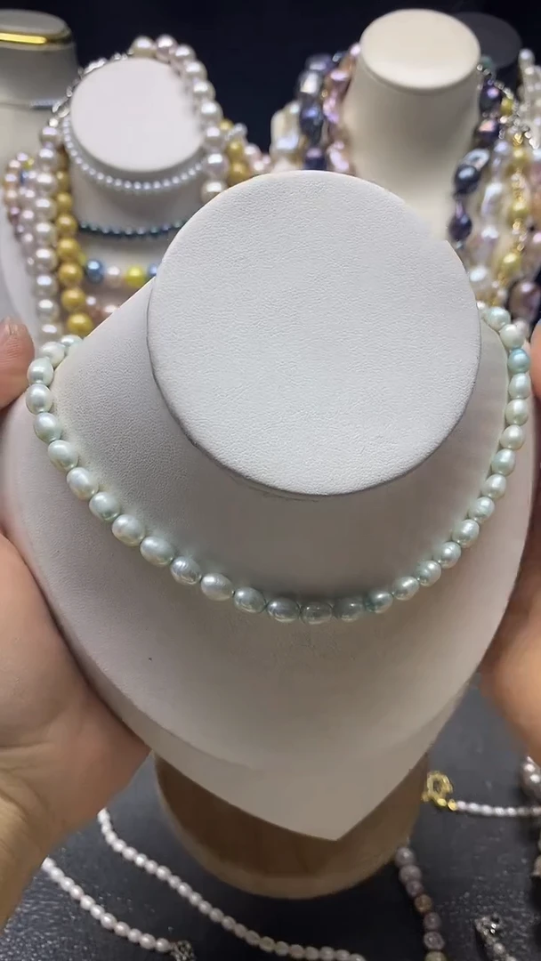 颈饰未镶嵌淡水珍珠多人