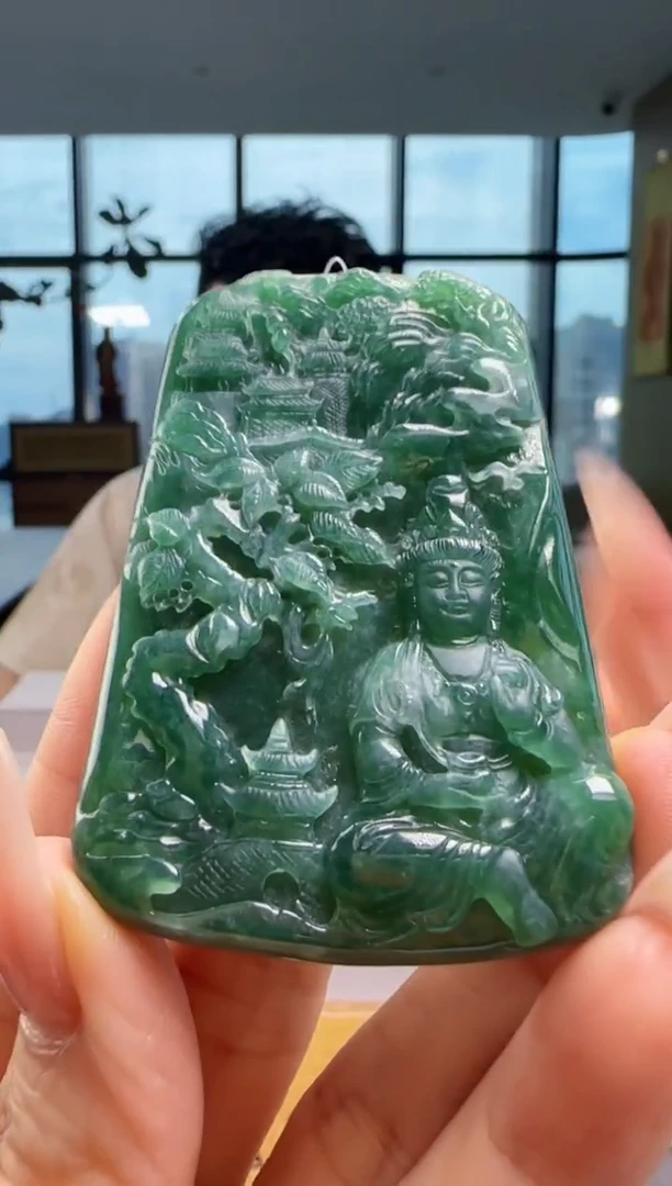 吊坠(不含链)未镶嵌翡翠YJ@@