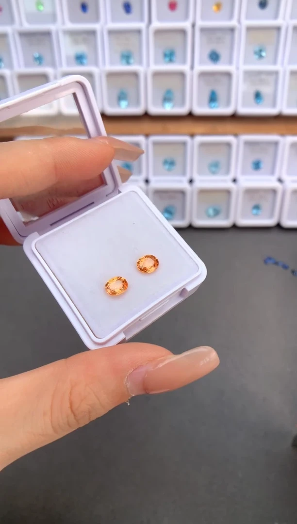 未镶嵌裸石定制石榴石1.68ct