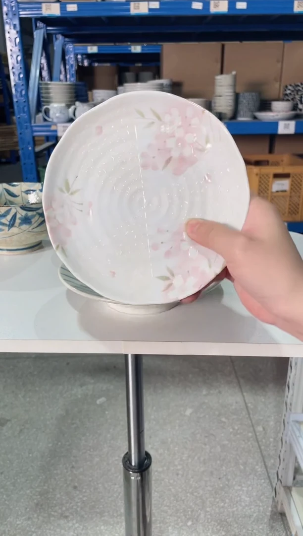 陶瓷【2支】6.5英寸平盘