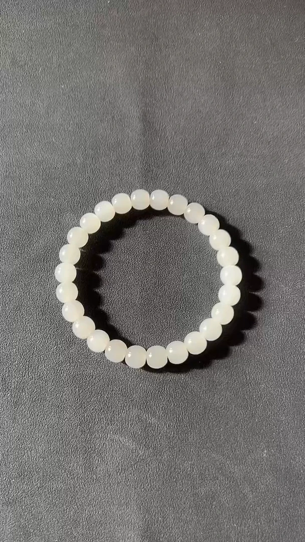 未镶嵌手串和田玉（糖玉）单圈