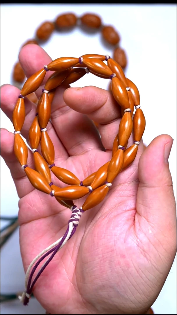 把件橄榄核橄榄核脖挂抛光