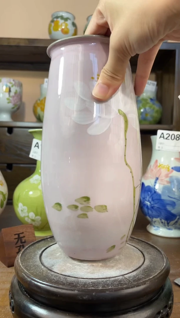 瓶景德镇手绘陶瓷花瓶 源头工厂