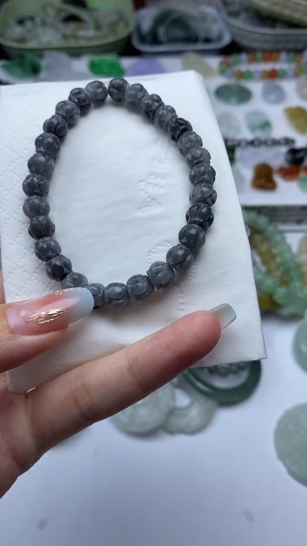 未镶嵌定制翡翠毛货定制不退不换