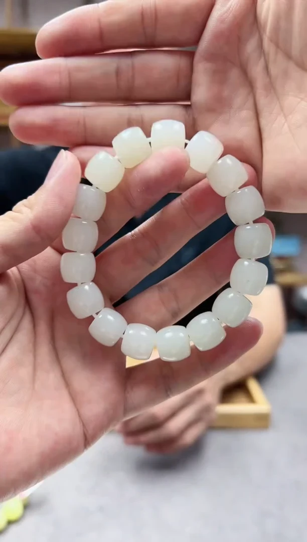 手链未镶嵌和田玉12.5山流水