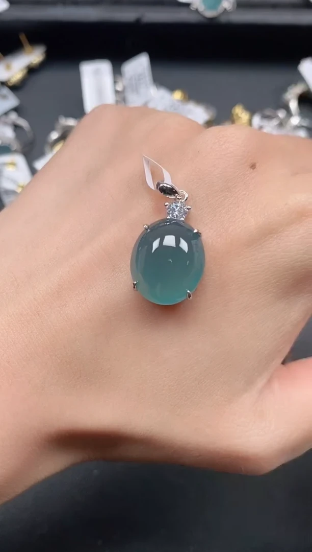 银S925镶嵌戒指翡翠111111