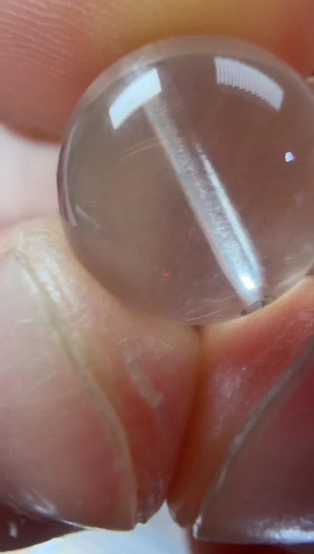 水晶摆件未镶嵌SJ-98白兔毛单珠