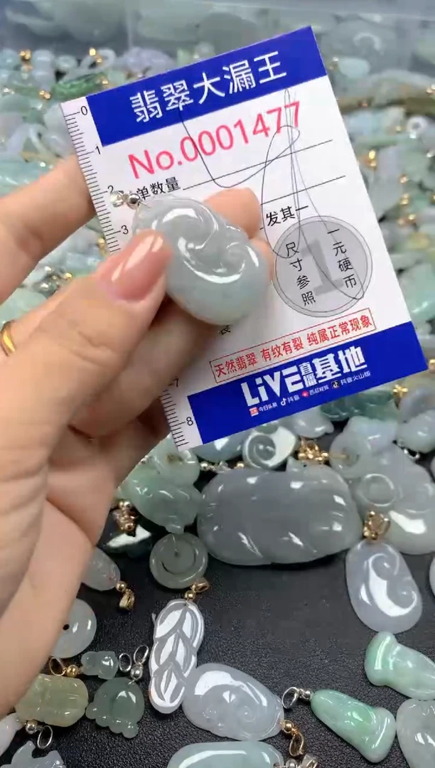 颈饰未镶嵌翡翠1477