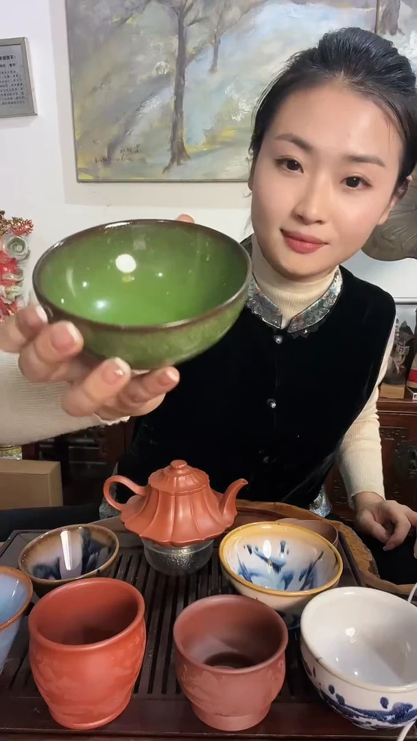 茶杯紫砂遇水化冰