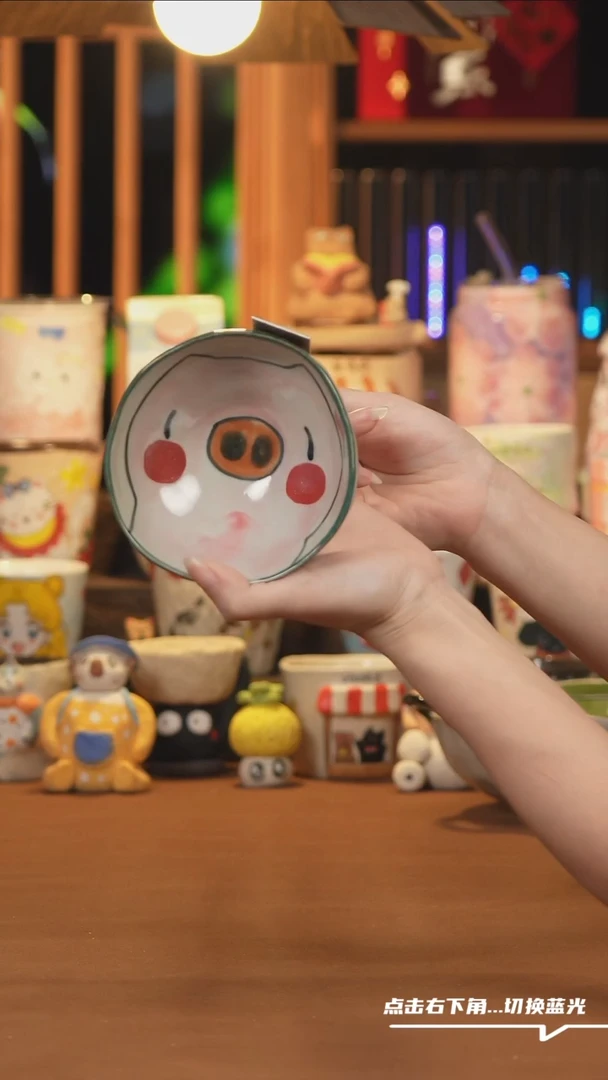 【闪购商品】摆件B118设计师文创手工陶瓷